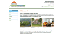 Desktop Screenshot of ferienwohnung-am-elberadweg.de